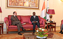Entretien de S.E.M. Alassane OUATTARA, avec le Directeur Général de l`Agence Française de Développement (AFD), M. Rémy RIOUX
