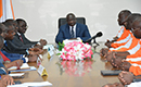 Audience du ministre François Albert Amichia avec la Fédération ivoirienne d`Athlétisme