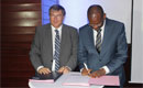 Signature de convention entre l`Institut National Polytechnique-Houphouet Boigny et le Groupe Siemens