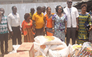 Action Sociale / Fin du jeûne Catholique : Mme Koné Colette offre des vivres à 600 familles du quartier d’Allakro
