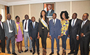 Cérémonie de reconnaissance: la ministre du plan reçoit la Miss Côte d`Ivoire 2017
