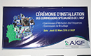 Cérémonie d` installation des commissions spécialisées de l `AIGF.