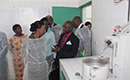 La Ministre Bakayoko-Ly Ramata visite l`institut pasteur d`Abidjan.