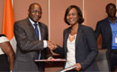 Signature de convention avec la banque mondiale relativement au projet PEJEDEC