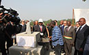 Cérémonie de pose de la première pierre de l’usine cimenterie « LIMAK AFRIKA S.A. » en presence de SEM Kablan Duncan