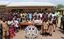 Don de 125 tables bancs et 300 kits scolaires par le Rotary Club de Biétry à l`EPP - GaniKokrenou (Sakassou)