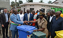 Salubrité urbaine : la ville de Grand-Bassam dotée 6 camions et 1000 poubelles