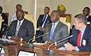 Semaine de l`inclusion financière: Conférence de presse du gouverneur et du président du Conseil des ministres de l`UEMOA