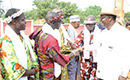 Visite d`Etat à Soubré: Le président Alassane Ouattara échange avec la Chefferie traditionnelle