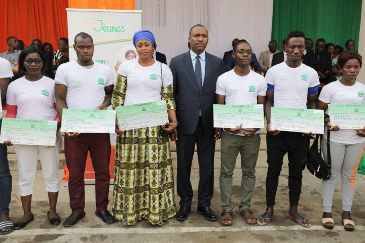 Haut-Sassandra : Projet agir pour les jeunes acte 2 1043 jeunes financés à hauteur de 535 millions F Cfa