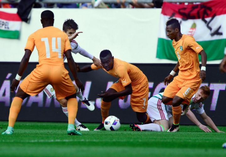 Football: la Côte d’Ivoire tient la Hongrie en échec en amical à Budapest (0-0)