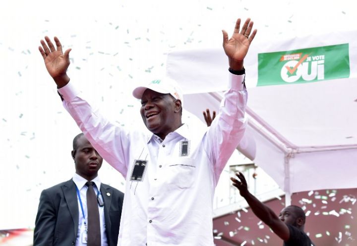 Alassane Ouattara appelle à voter la nouvelle constitution à au moins 96 %