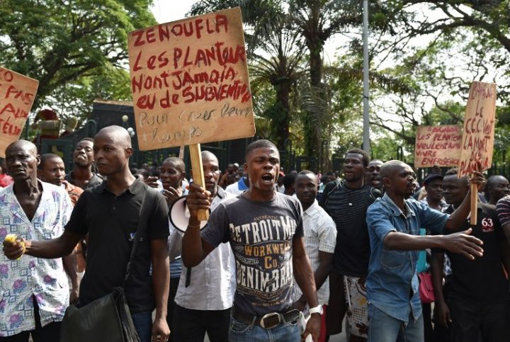 Côte d’Ivoire: la police disperse une manifestation de producteurs de cacao
