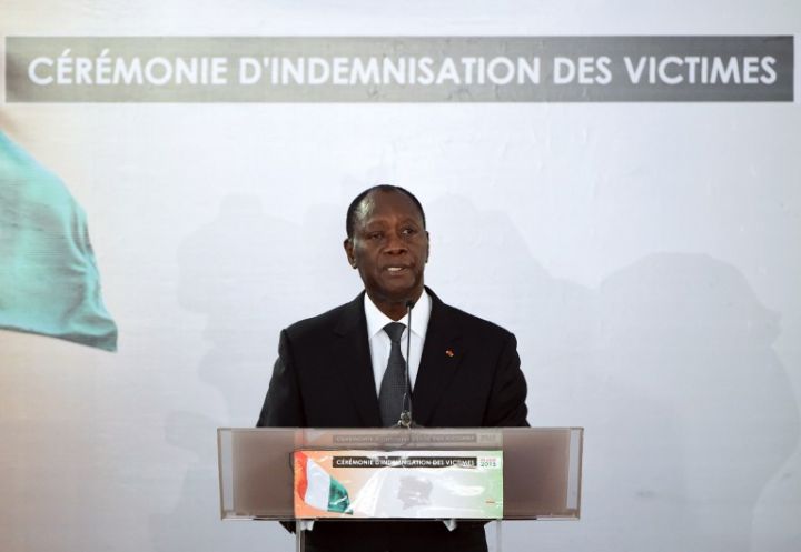 Cérémonie officielle d’indemnisation des victimes : l’allocution du Président Alassane Ouattara