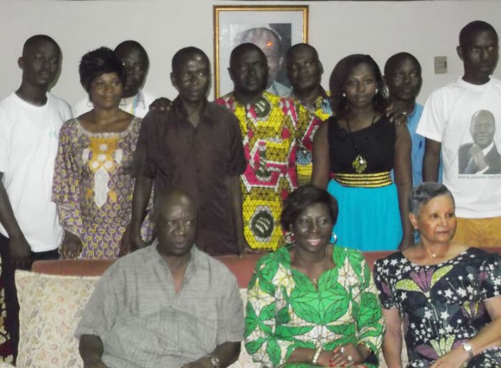 Abengourou /En marge de visite d’état du Président de la république, La ministre Kandia Camara marraine de l’association TUPE –ADO (Tous Unis Pour l’Election de ADO) a rencontré les membres du bureau