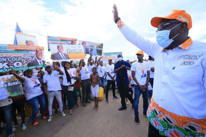 Victoire du RHDP : le Ministre Souleymane Diarrassouba fait triompher le candidat Alassane Ouattara à Yamoussoukro