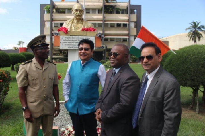 Grand-Bassam: Une cérémonie d’hommage à Mahatma Ganhi au VITIB