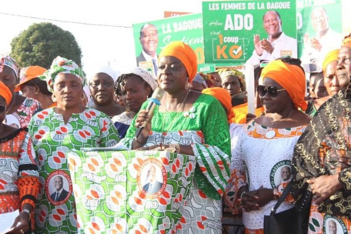 Les femmes RHDP de la Bagoué réaffirment leur engagement pour la victoire au premier tour de leur candidat