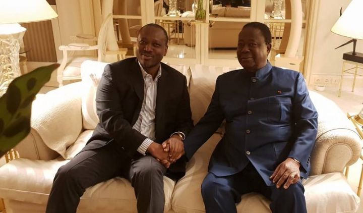 Politique: Henri Konan Bédié et Guillaume Soro se sont rencontrés à Paris