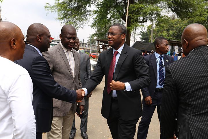 Cambriolage au GEPCI: Le Ministre Sidi Touré fait le constat et apporte son soutien