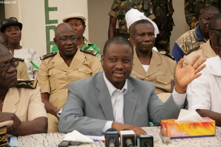 Le Premier ministre Guillaume Soro face aux chefs traditionnels de Bouaké, samedi : (Soro rend un vibrant hommage au président Bédié) “Je ne peux pas accepter qu’il soit cloitré au Golf après tout ce qu’il a fait”