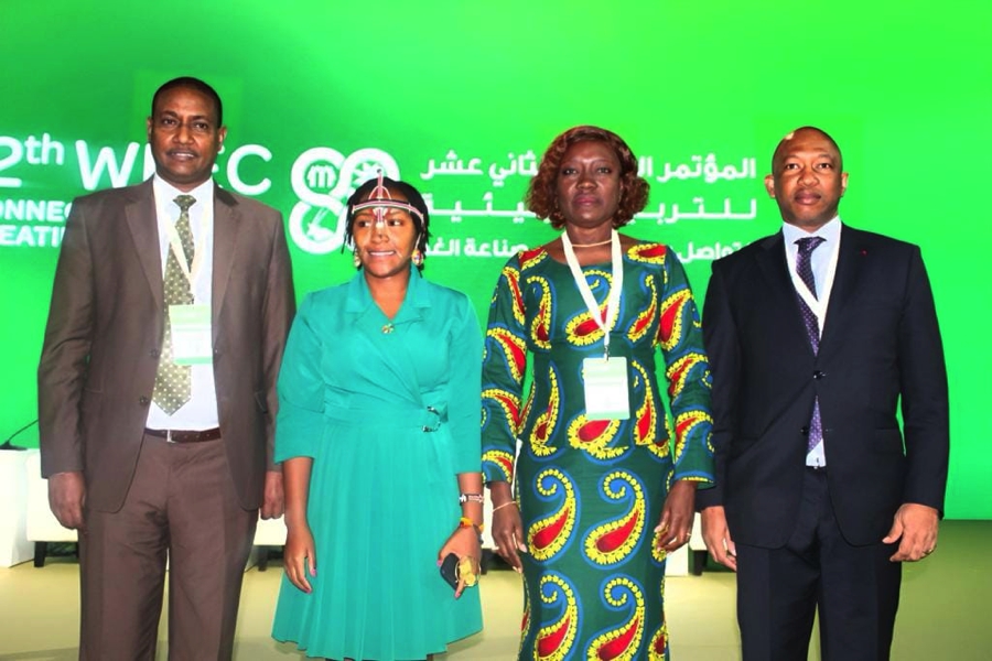 12ème Congrès mondial sur l’Éducation environnementale à Abu Dhabi : la ministre Mariatou Koné et son homologue émirati favorables à un renforcement de la collaboration dans le secteur éducation