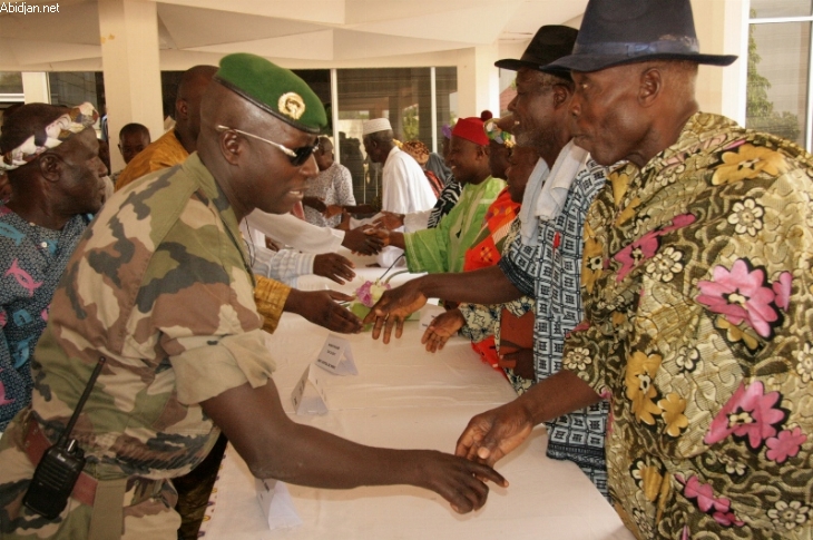 Bouaké : Les chefs traditionnels du 