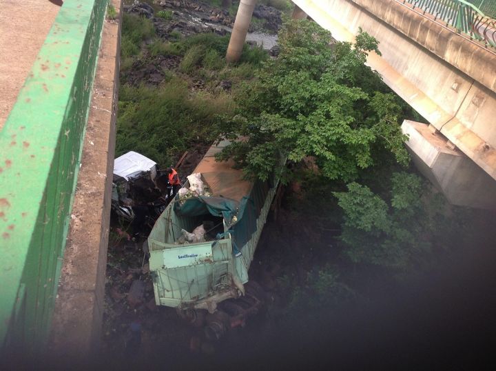 Bingerville/Drame à Akandjé: Un camion plonge dans la lagune et fait un mort