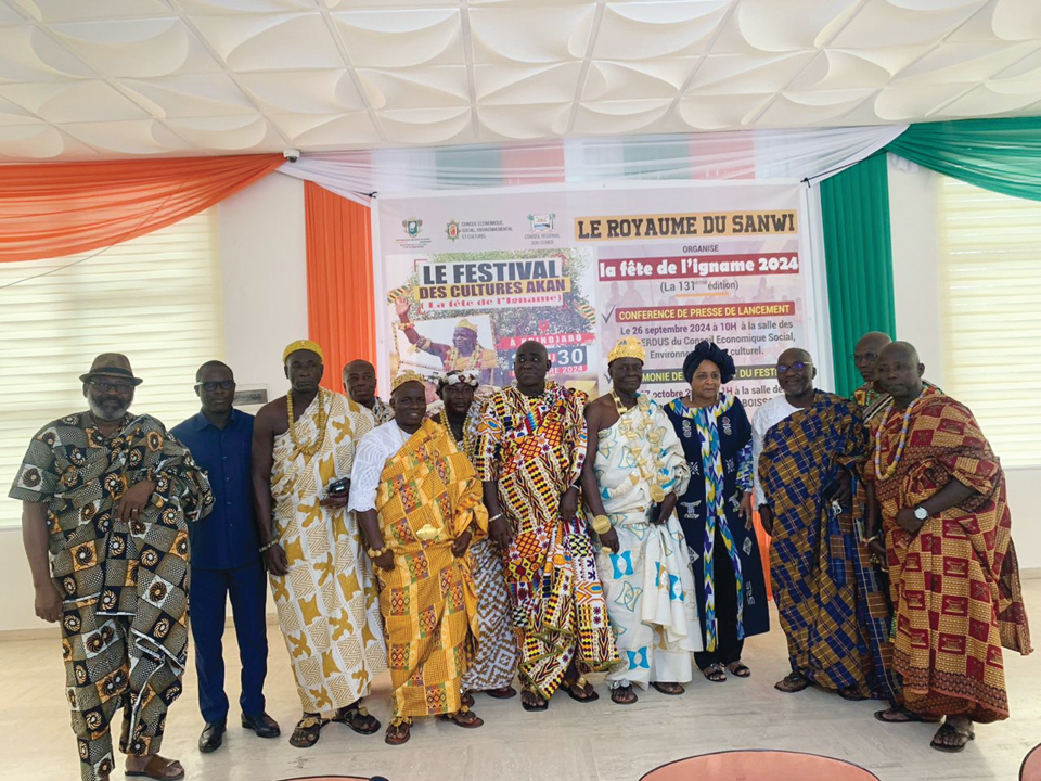 131è édition de la fête de l’igname : Le royaume Sanwi innove avec le Festival des cultures Akan