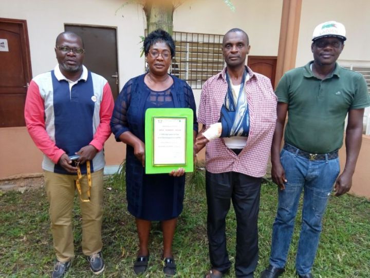 L’ONG APD félicite le préfet de Sikensi pour ses actions de paix