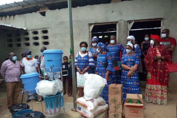 Covid-19 : une Ong fait des dons à un centre d’éducation