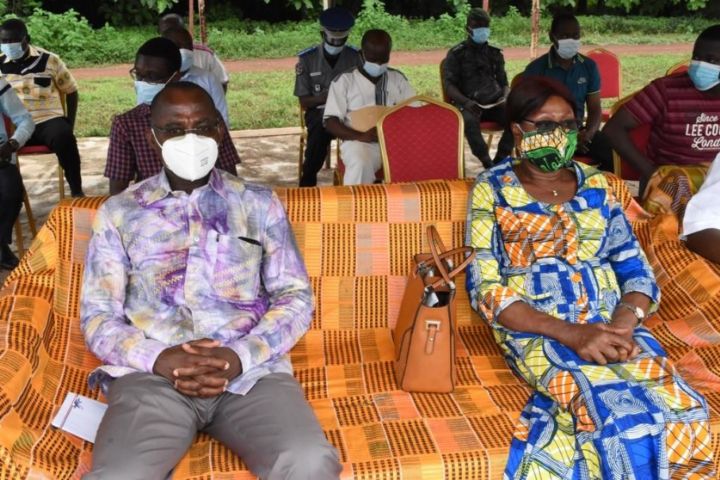 Les chefs traditionnels de koun-fao rendent hommage au député kouakou Jean-marie