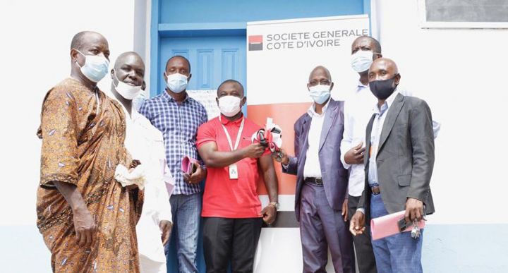 Bonoua: Société générale Côte d`Ivoire réhabilite la maternité de la