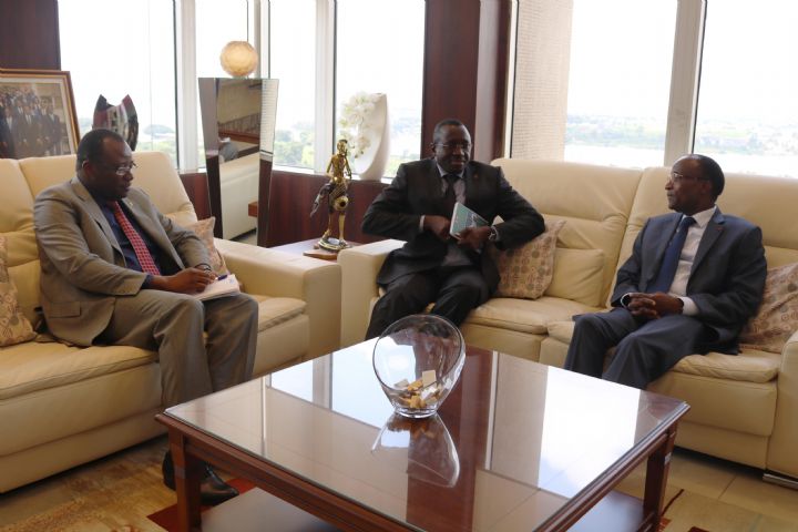 Audience : Le nouveau Chef de mission de la BOAD en Côte d’Ivoire reçu par le Ministre Adama Koné