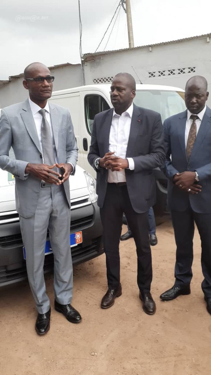 La Poste de Côte d’Ivoire : Le Centre Régional de Tri Postal de Bouaké reçoit du matériel roulant