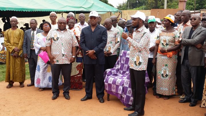 Issa Coulibaly investi Coordonnateur RHDP à Dikodougou