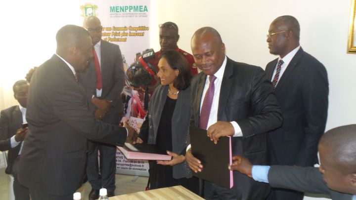 Promotion des PME : Signature d’accord cadre entre le ministère de l’Entrepreneuriat national et la Fondation Tony Elumelu