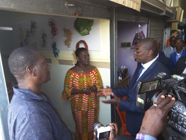 Félix Anoblé s’enquiert des activités des bénéficiaires des fonds de la BACI