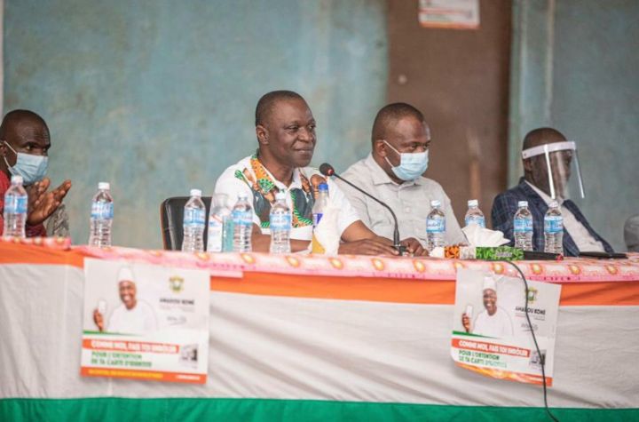 Révision de la liste électorale: Amadou Koné poursuit la sensibilisation de proximité à Bouaké
