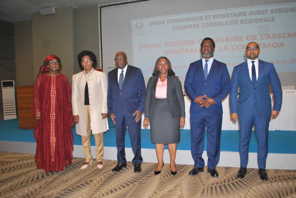 24è Session Ordinaire de l’Assemblée Générale de la Chambre Consulaire Régionale de l’Union Economique et Monétaire Ouest Africaine (CCR-UEMOA)