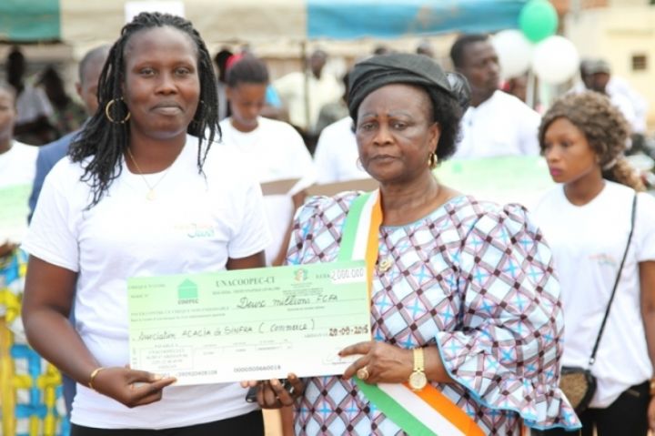 Plus de 72 millions de FCFA distribués pour le financement de projets des jeunes de la Marahoué