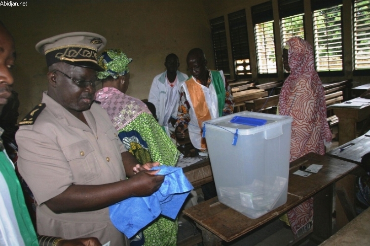 Le Préfet de Bouaké, Konin Aka : “Le vote s’est déroulé normalement dans la commune de Bouaké”