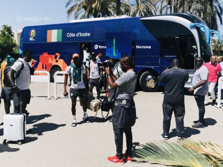 CAN 2019 : les éléphants sont arrivés à Suez pour la suite de la compétition