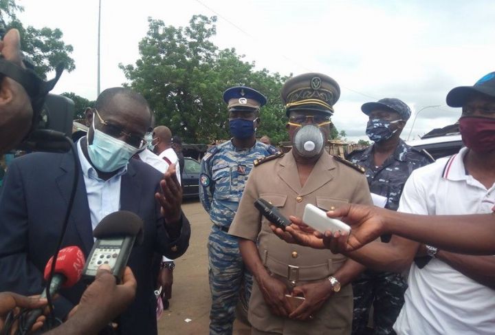 COVID-19 : Le préfet de Yamoussoukro sensibilise les populations