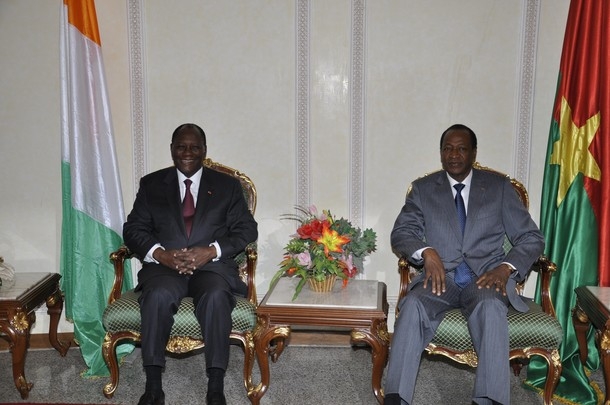 Burkina /Côte d`Ivoire: Ouattara et Compaoré signent des accords de coopération