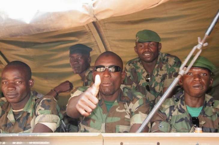 Les éléments des ex-FAFN quittent Biankouma pour rejoindre leurs nouveaux lieux d’affection