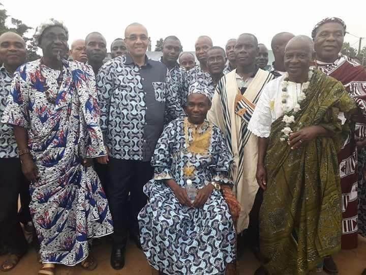 Côte d’Ivoire Action de développement: Le maire de Lakota, Samy Merhy parraine l’investiture d’‘’Akayra’’
