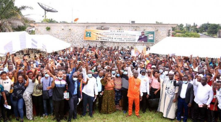 Présidentielle 2020 : Le Mouvement des jeunes du Rhdp mobilisé pour la précampagne