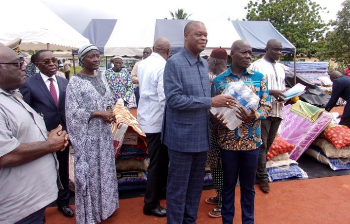 Trente-sept millions de FCFA de dons aux victimes des inondations d’Aboisso