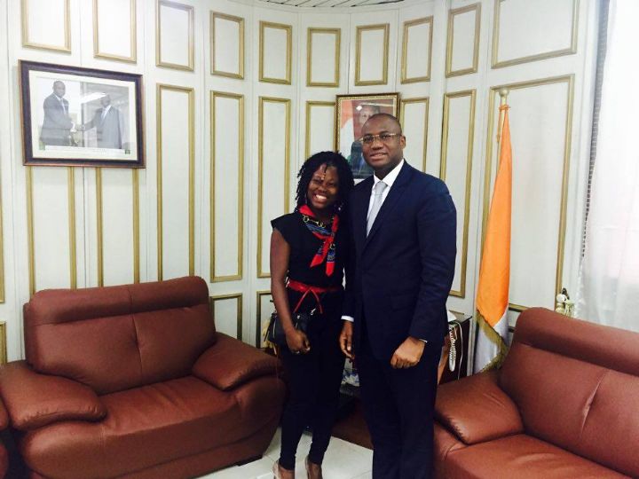 Cinéma/ Izabella Maya reçoit les encouragements du Ministre Sidi Touré